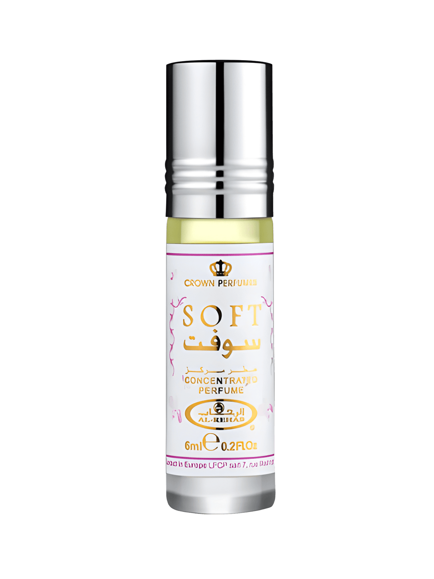 Al-Rehab Soft parfymolja 6ml med citrus, vanilj, karamell, vit mysk, orkidé och jasmin