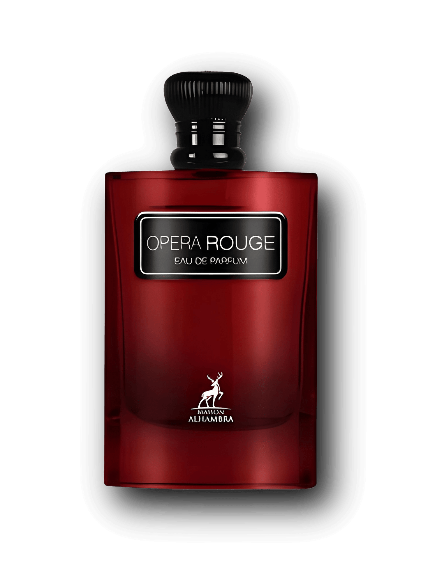 Maison Alhambra Opera Rouge EdP 100ml inspirerad av Black Opium Over Red med körsbär, mandarin, jasminte, kaffe, vanilj och patchouli