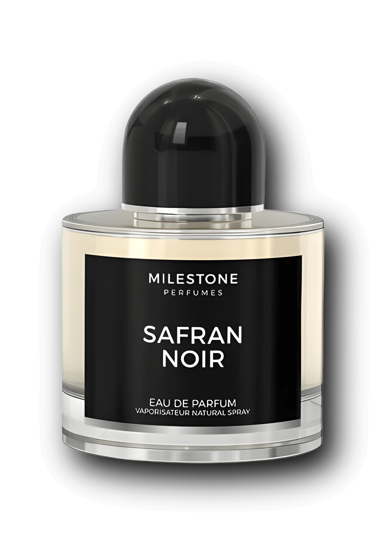 Milestone Safran Noir EdP 100ml inspirerad av Black Saffron med saffran, grapefrukt, läder, hallon, cashmeran och vetiver