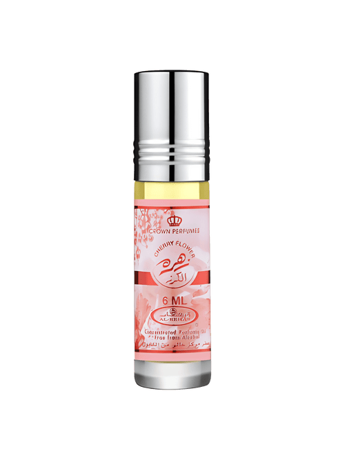 Al-Rehab Cherry Flower parfymolja 6ml med bergamott, körsbärsblomma, näckros, vit mysk och vetiver