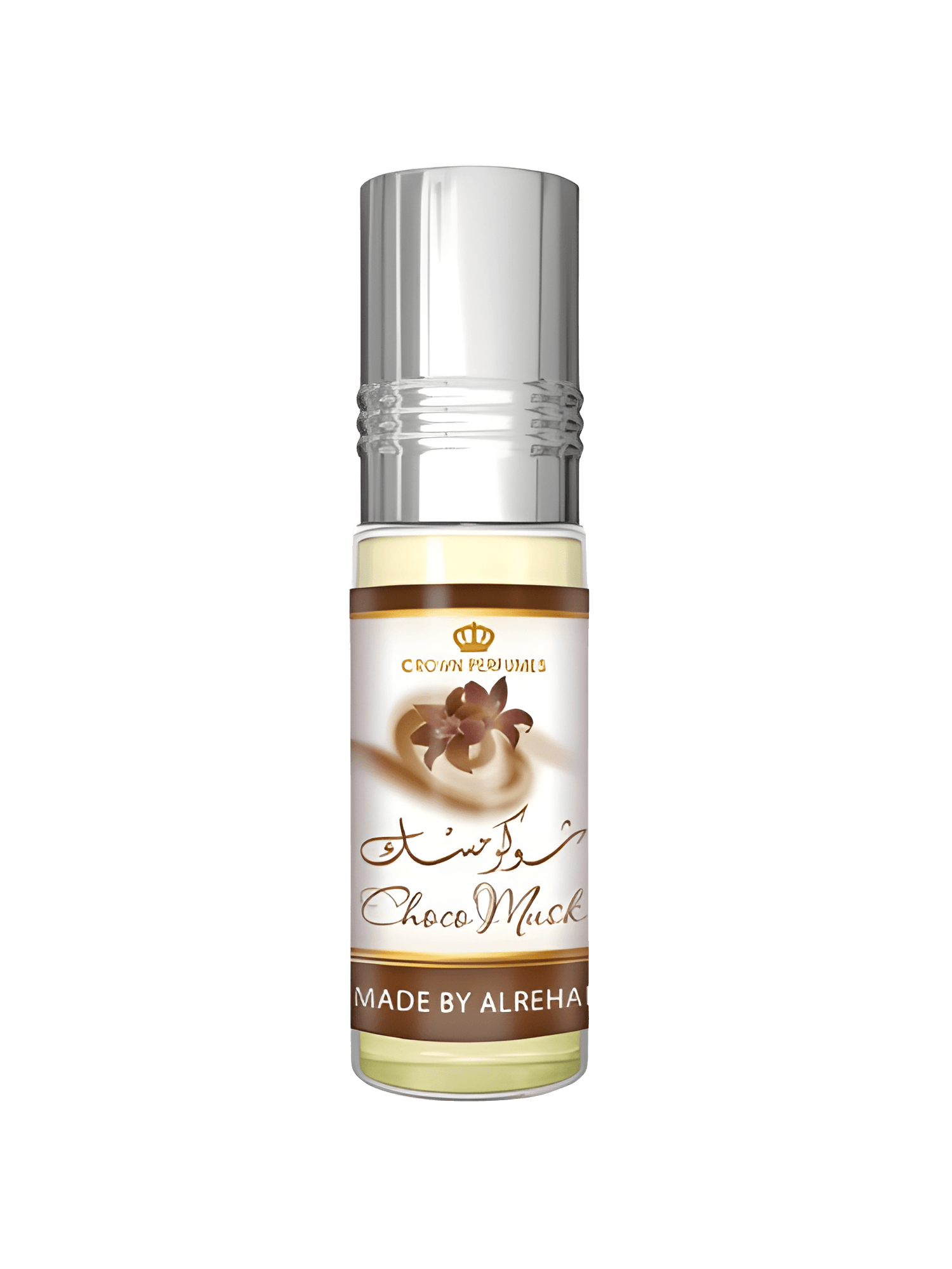 Al-Rehab Choco Musk parfymolja 6ml med vanilj, mjölkchoklad, vit mysk, kanel och amber