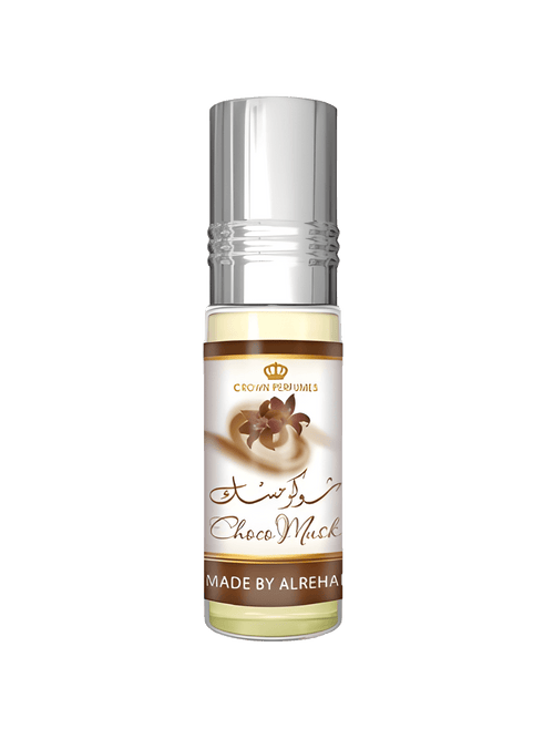 Al-Rehab Choco Musk parfymolja 6ml med vanilj, mjölkchoklad, vit mysk, kanel och amber