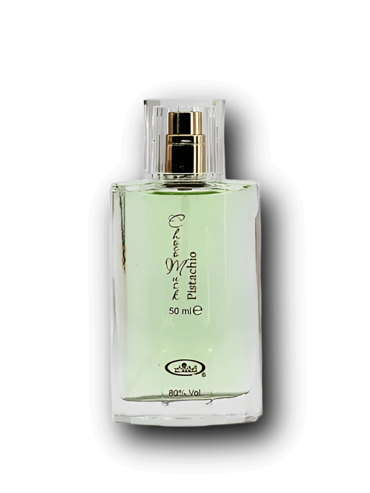 Al-Rehab Choco Musk Pistachio EdP 50ml med bergamott, kola, hallon, persika, mandel och vanilj