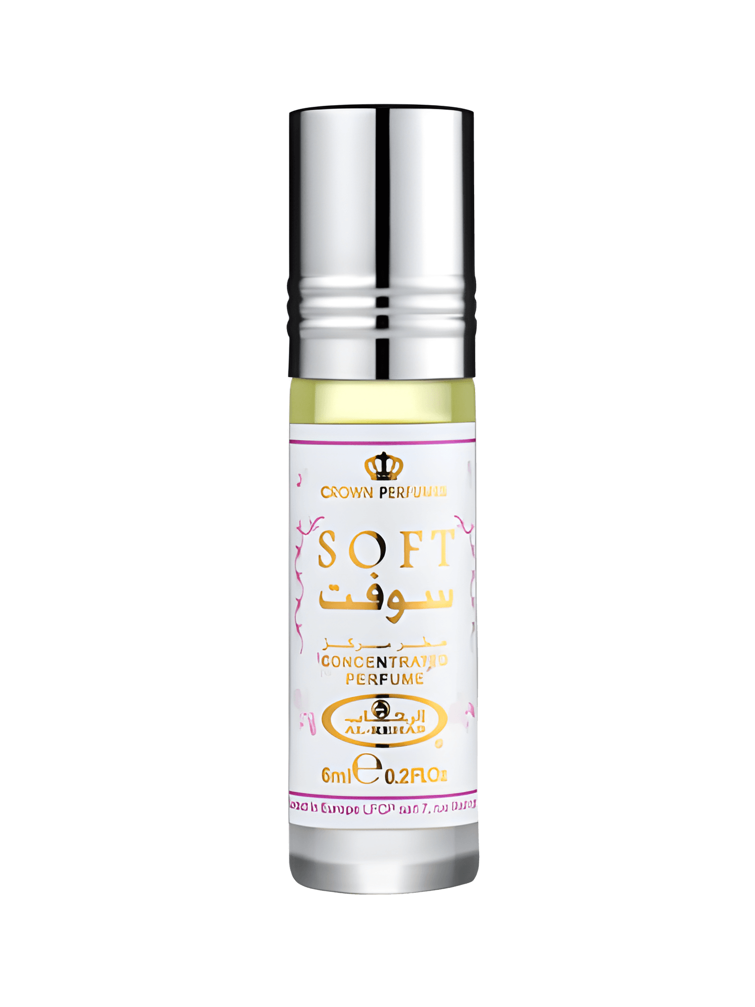 Al-Rehab Soft parfymolja 6ml med citrus, vanilj, karamell, vit mysk, orkidé och jasmin