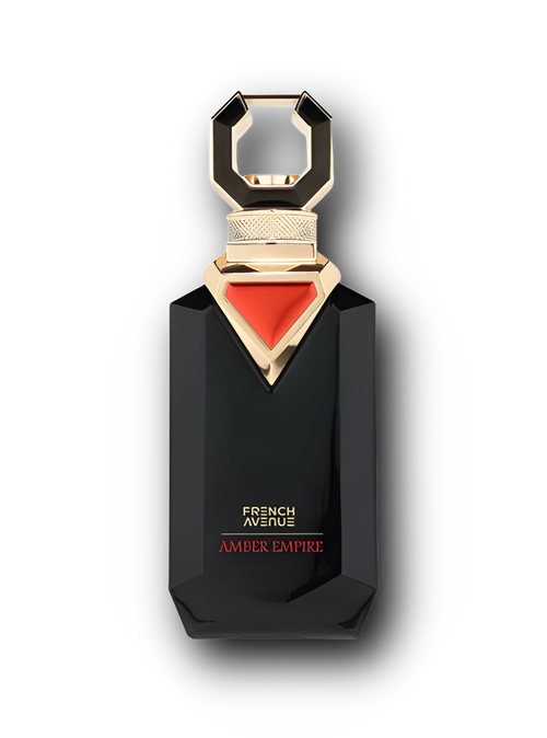 “French Avenue Amber Empire Eau de Parfum 100ml – elegant amberdoft med vanilj och träiga toner”