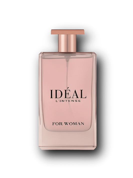 Ideal L’Intense från Fragrance World inspirerad av Idôle L’Intense – feminin doft med ros, jasmin, vanilj och patchouli.