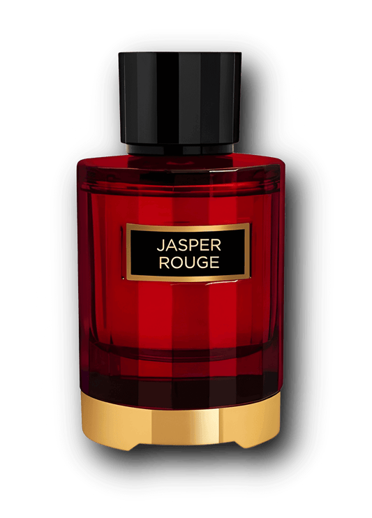 Jasper Rouge från Fragrance World inspirerad av Sandal Ruby – kryddig doft med ingefära, peppar, kanel och ros.