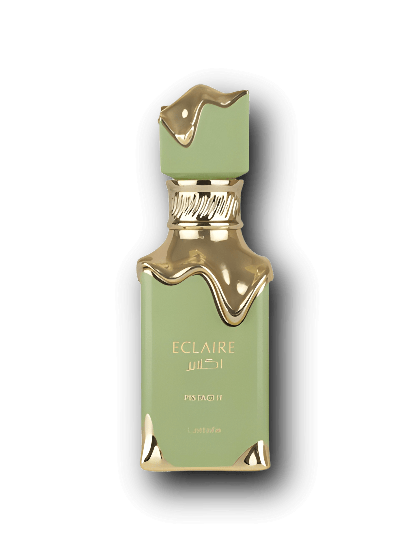 Lattafa Eclaire Pistache EdP 100ml med pistagekräm, pistagenöt, vispgrädde, vanilj och mjölk