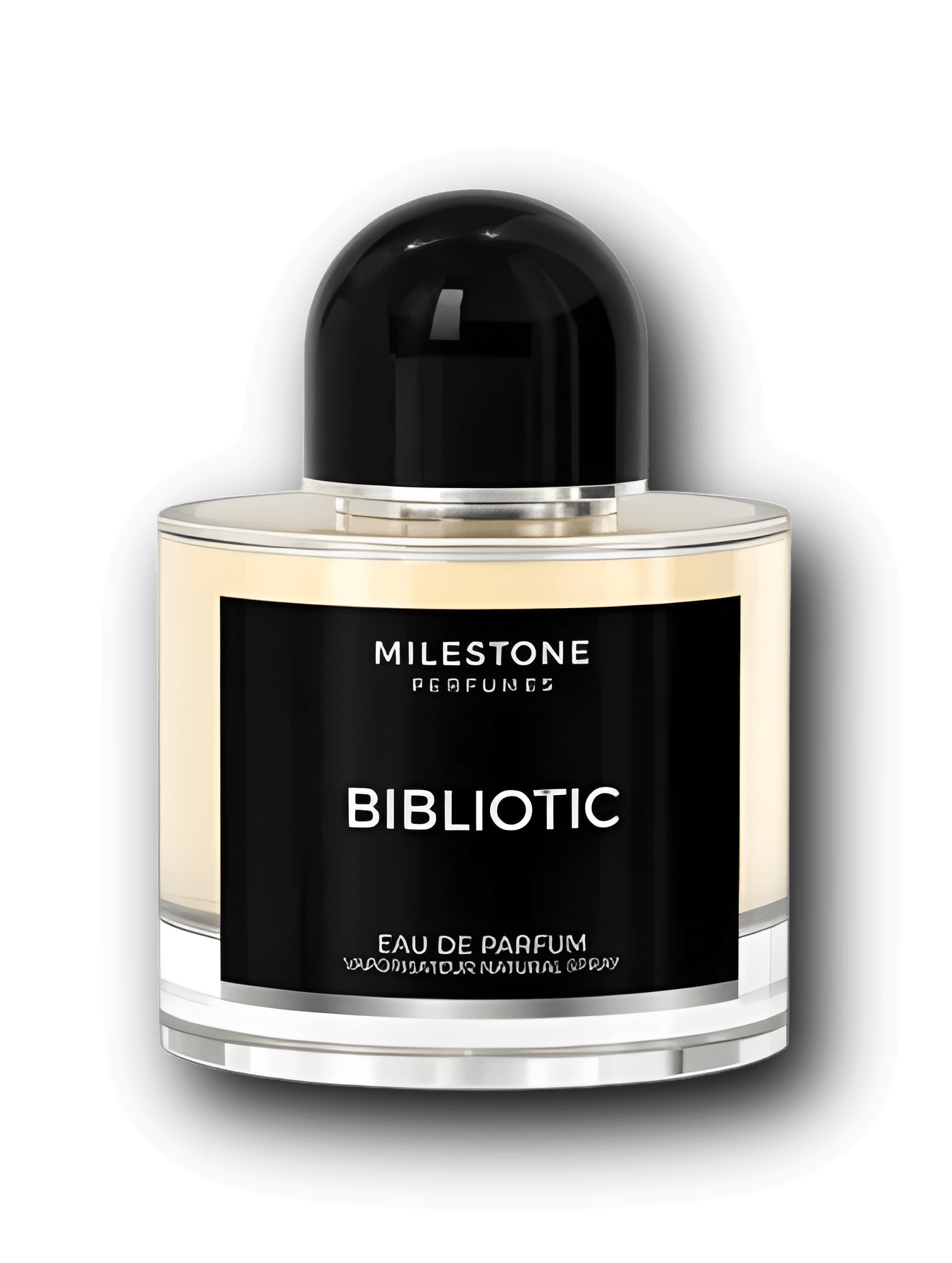 Milestone Bibliotic EdP 100ml inspirerad av Bibliothèque med plommon, persika, viol, läder, vanilj och mysk
