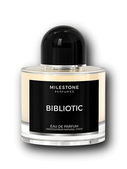 Milestone Bibliotic EdP 100ml inspirerad av Bibliothèque med plommon, persika, viol, läder, vanilj och mysk