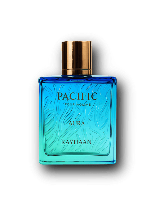 Rayhaan Pacific Aura EdP 100ml inspirerad av Pacific Chill med mandarin, mynta, citron, fikon och ambroxan
